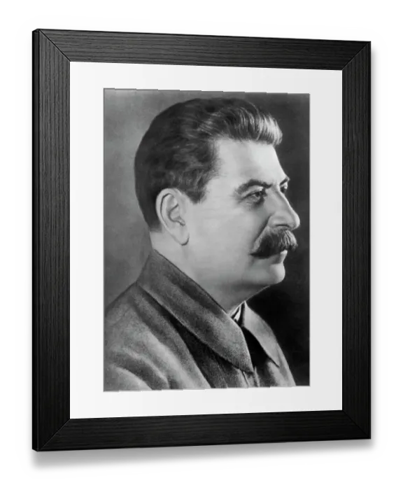 Framed Print : Soviet Premier Joseph Stalin Framed Print : Soviet Premier Joseph Stalin