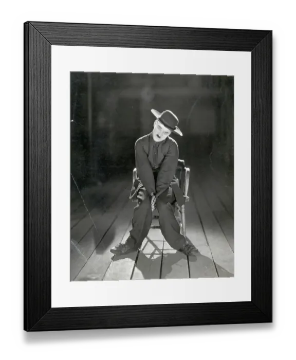 Framed Print : Charlie Chaplin in The Pilgrim Framed Print : Charlie Chaplin in The Pilgrim