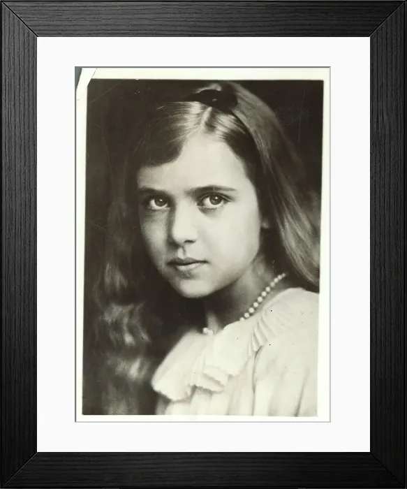 Framed Print : The Young Princess Ingrid of Sweden Framed Print : The Young Princess Ingrid of Sweden