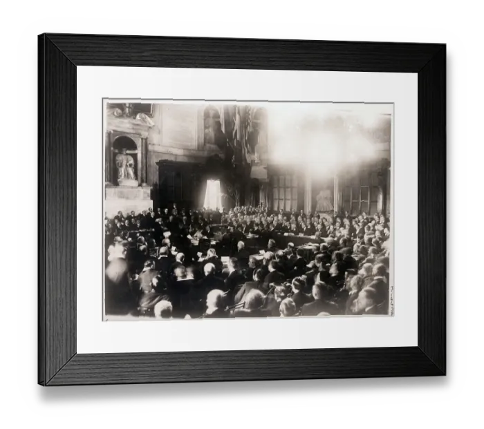 Framed Print : Genoa Conference Framed Print : Genoa Conference