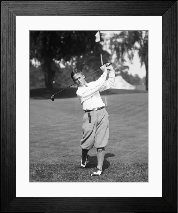 Framed Print : American Golf Champion Bobby Jones Framed Print : American Golf Champion Bobby Jones