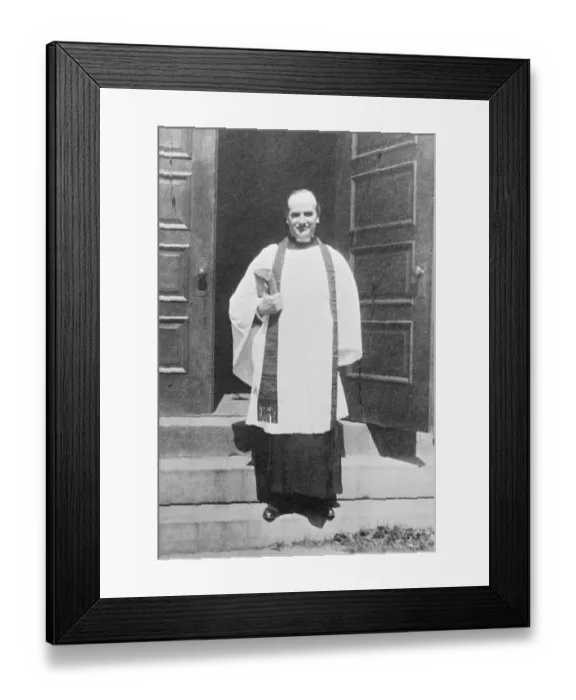 Framed Print : Reverend Edward W. Hall Framed Print : Reverend Edward W. Hall