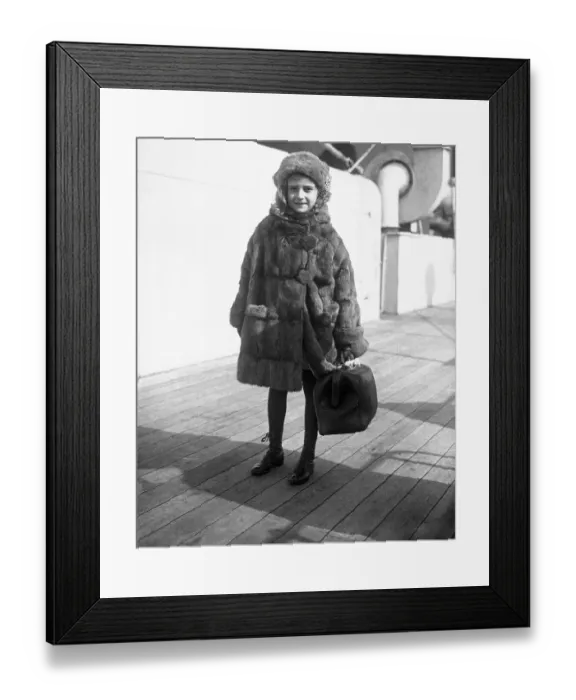 Framed Print : Violette Helene de Talleyrand