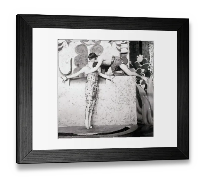 Framed Print : Stovitz and Delysia Performing Intimate Dance Framed Print : Stovitz and Delysia Performing Intimate Dance