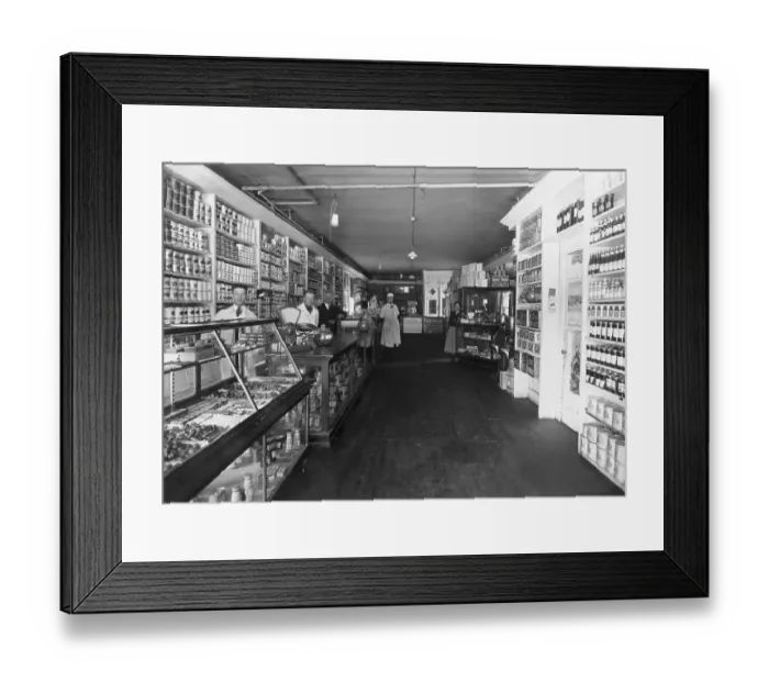 Framed Print : Small Upstate Grocery Store Framed Print : Small Upstate Grocery Store