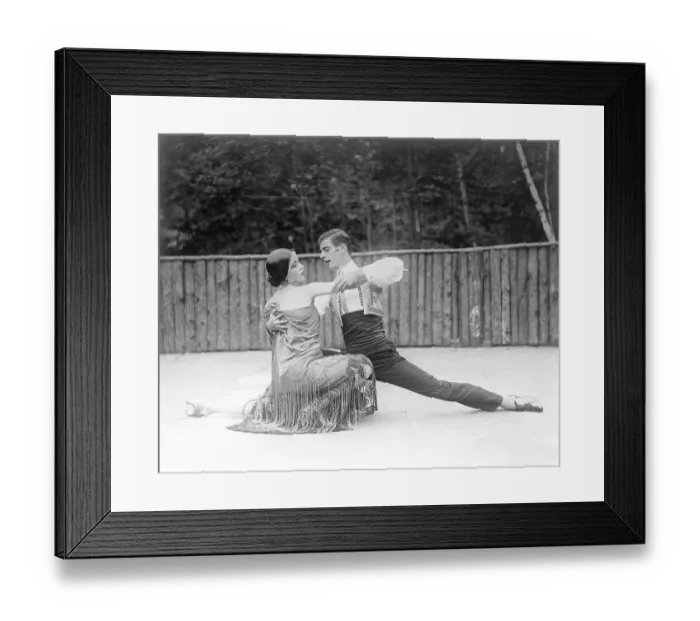 Framed Print : Martha Graham And Rich Currier Dancing Framed Print : Martha Graham And Rich Currier Dancing
