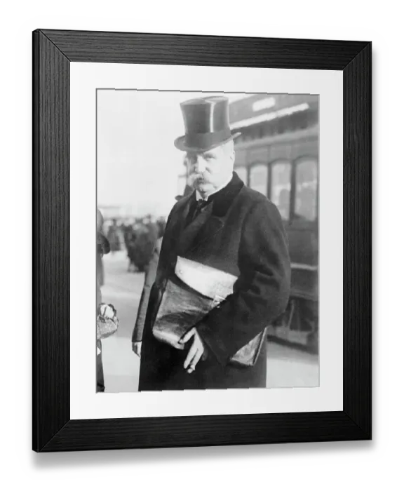 Framed Print : Portrait of Prime Minister Karl Hjalmer Branting Framed Print : Portrait of Prime Minister Karl Hjalmer Branting