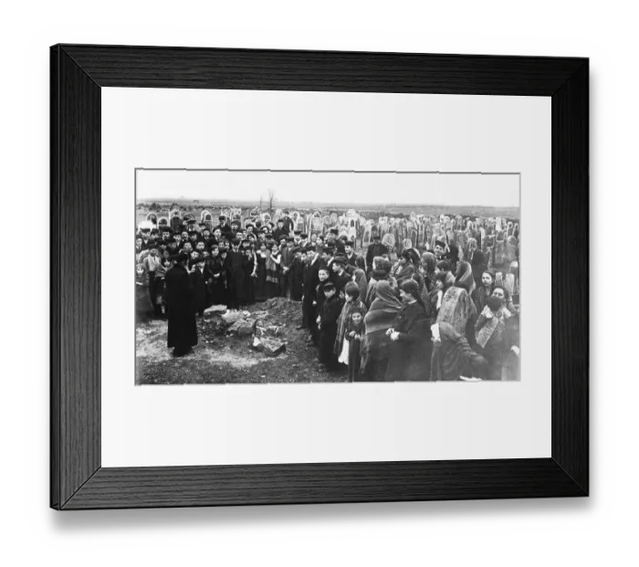 Framed Print : Jewish Protest in Petrograd Cemetery Framed Print : Jewish Protest in Petrograd Cemetery