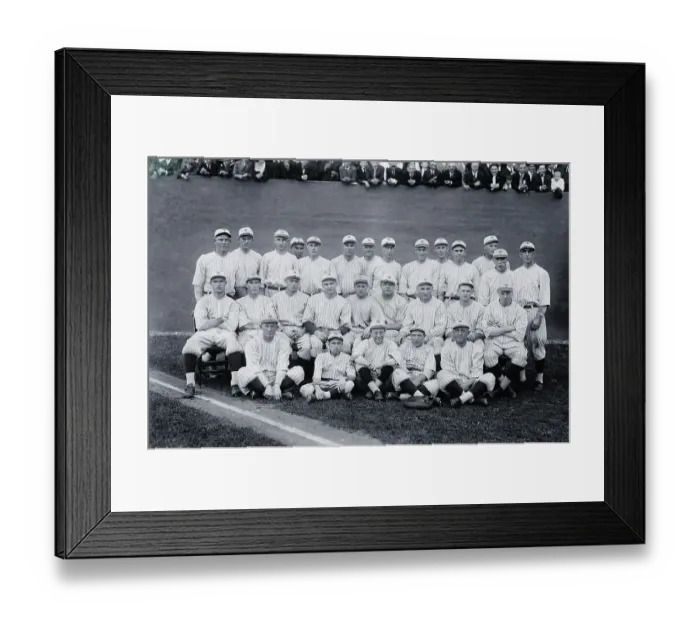 Framed Print : Team Portrait of New York Yankees of Nineteen Twenty One Framed Print : Team Portrait of New York Yankees of Nineteen Twenty One