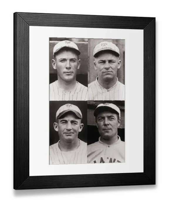 Framed Print : Outfielders for New York Giants Framed Print : Outfielders for New York Giants