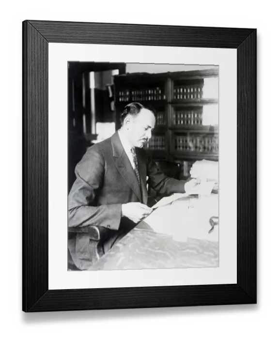 Framed Print : Judge Hugo Friend