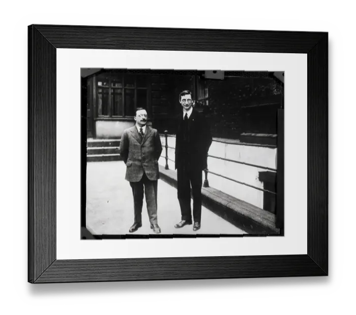 Framed Print : Eamon De Valera And Michael Griffiths Framed Print : Eamon De Valera And Michael Griffiths