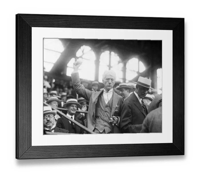 Framed Print : Kenesaw Landis Throws First Pitch Framed Print : Kenesaw Landis Throws First Pitch