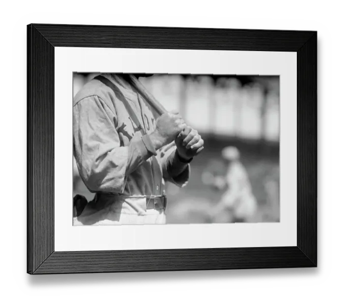 Framed Print : Hands of Rogers Hornsby Holding Bat Framed Print : Hands of Rogers Hornsby Holding Bat