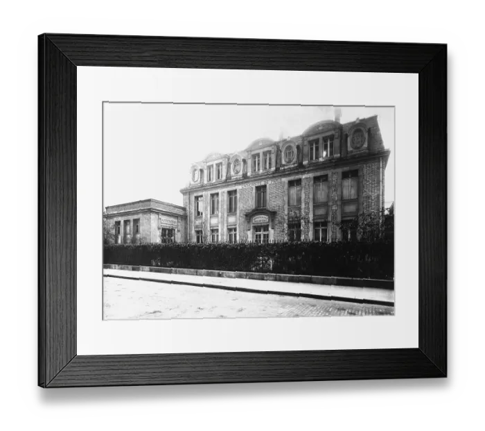 Framed Print : The Curie Pavilion at the Radium Institute in Paris Framed Print : The Curie Pavilion at the Radium Institute in Paris