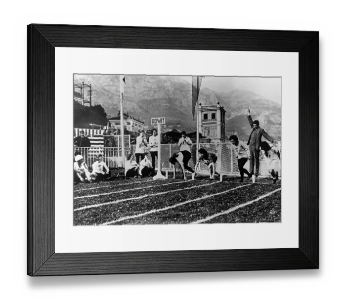 Framed Print : The Start Of The Race At Monaco Framed Print : The Start Of The Race At Monaco