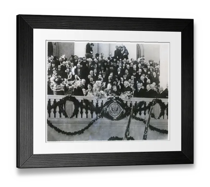 Framed Print : Warren S. Harding Being Sworn In Framed Print : Warren S. Harding Being Sworn In