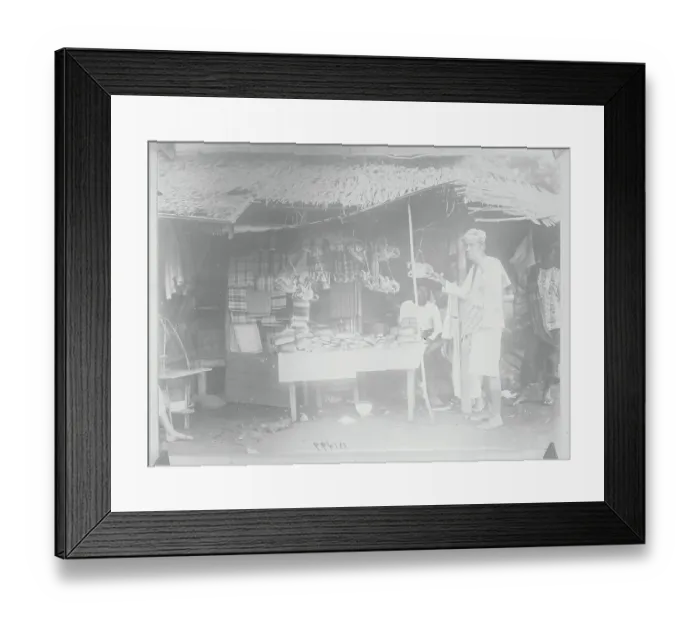 Framed Print : Man Holding an Animal Shaped Cake Framed Print : Man Holding an Animal Shaped Cake