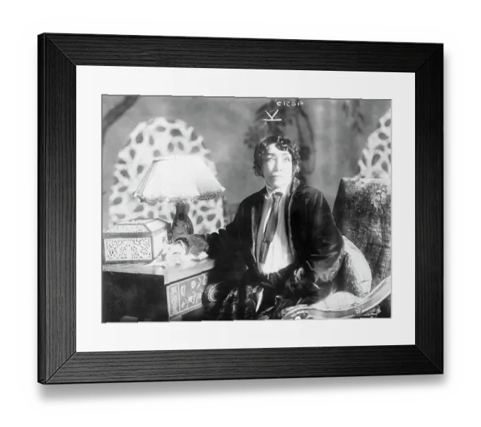 Framed Print : Actress Sarah Bernhardt Framed Print : Actress Sarah Bernhardt