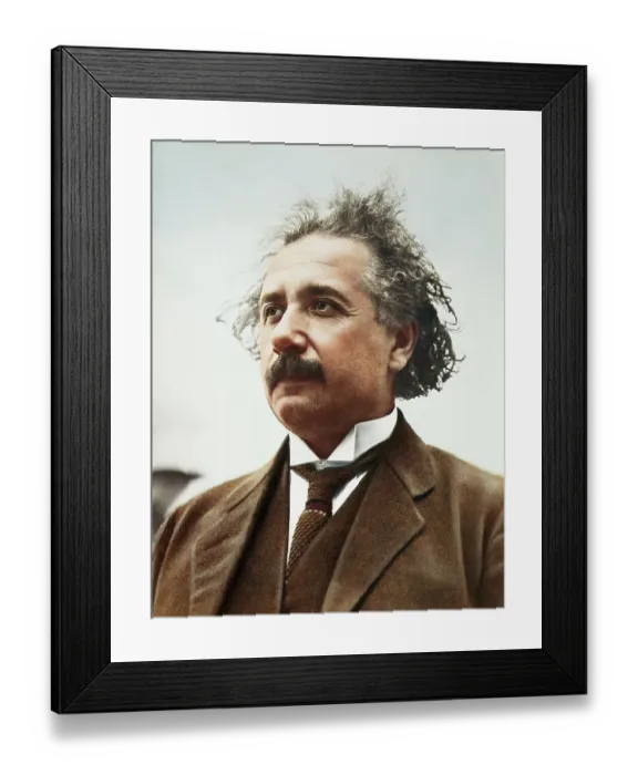 Framed Print : Albert Einstein