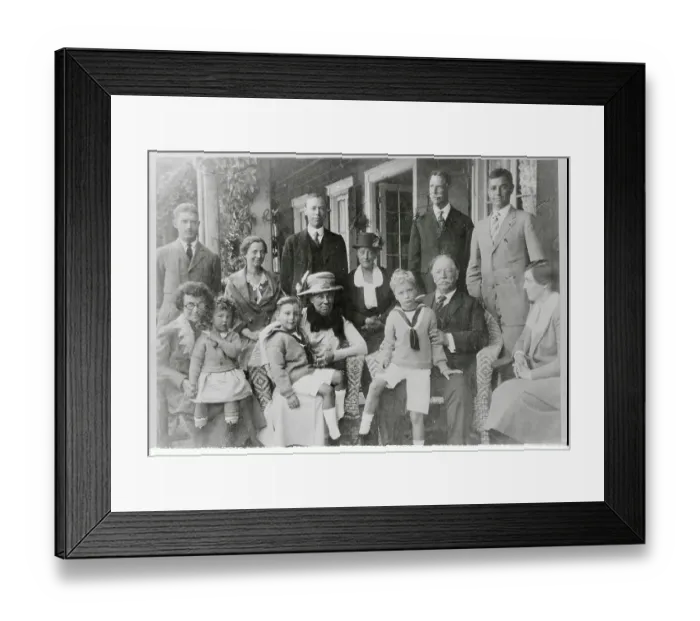 Framed Print : Portrait of Taft Family Framed Print : Portrait of Taft Family