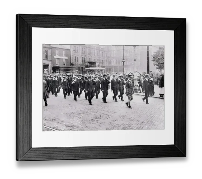 Framed Print : Military Recruits Marching Framed Print : Military Recruits Marching