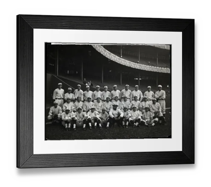 Framed Print : Team Photo of New York Giants in Stadium Framed Print : Team Photo of New York Giants in Stadium