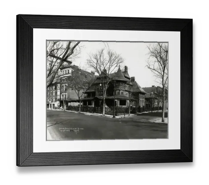 Framed Print : New York, Ny