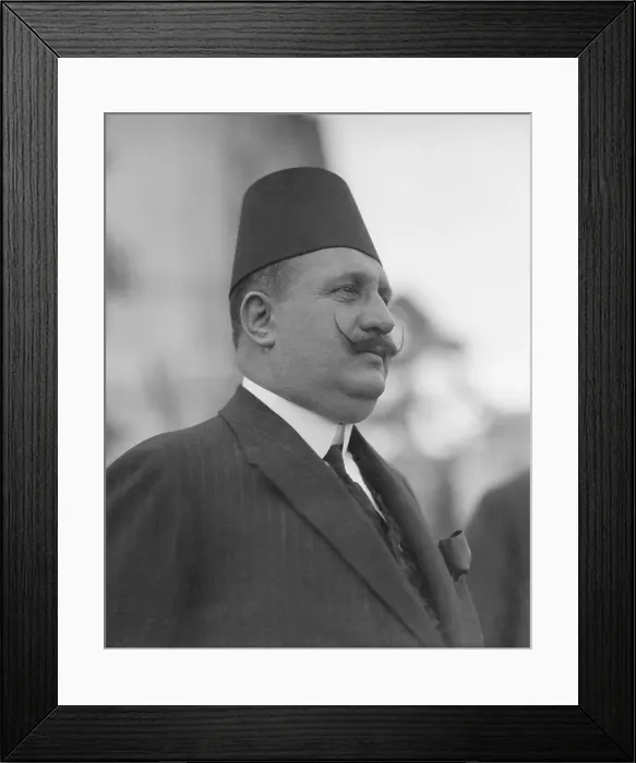 Framed Print : King Fuad of Egypt Framed Print : King Fuad of Egypt