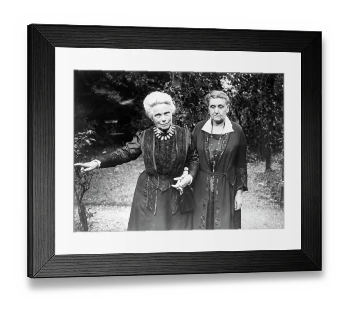 Framed Print : Social Reformers Henrietta Barnett and Jane Addams Framed Print : Social Reformers Henrietta Barnett and Jane Addams