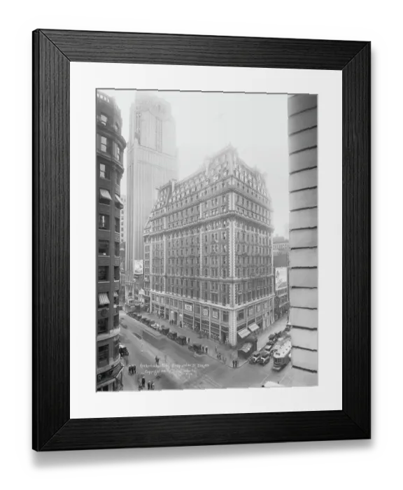 Framed Print : Knickerbocker Hotel on Broadway in New York City Framed Print : Knickerbocker Hotel on Broadway in New York City