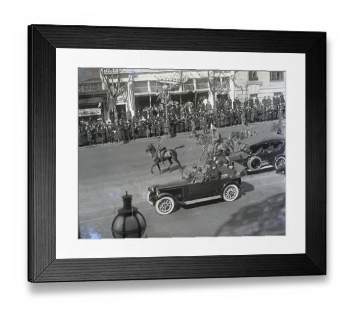 Framed Print : Inaugural Procession For Harding, Etc Framed Print : Inaugural Procession For Harding, Etc
