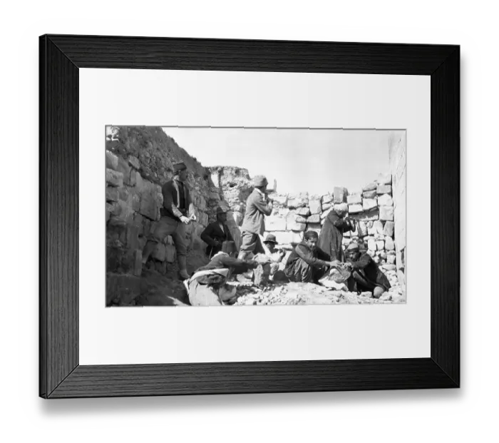 Framed Print : Armenians Battle Crouched Behind Walls Framed Print : Armenians Battle Crouched Behind Walls