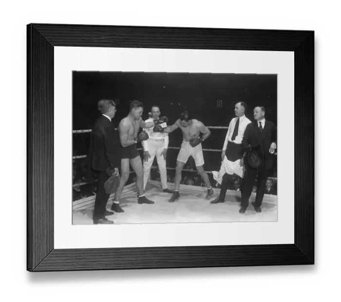 Framed Print : Dempsey-Brennan Fight Framed Print : Dempsey-Brennan Fight