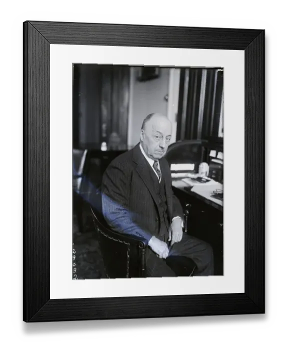 Framed Print : Senator Philander C. Knox At His Desk Framed Print : Senator Philander C. Knox At His Desk