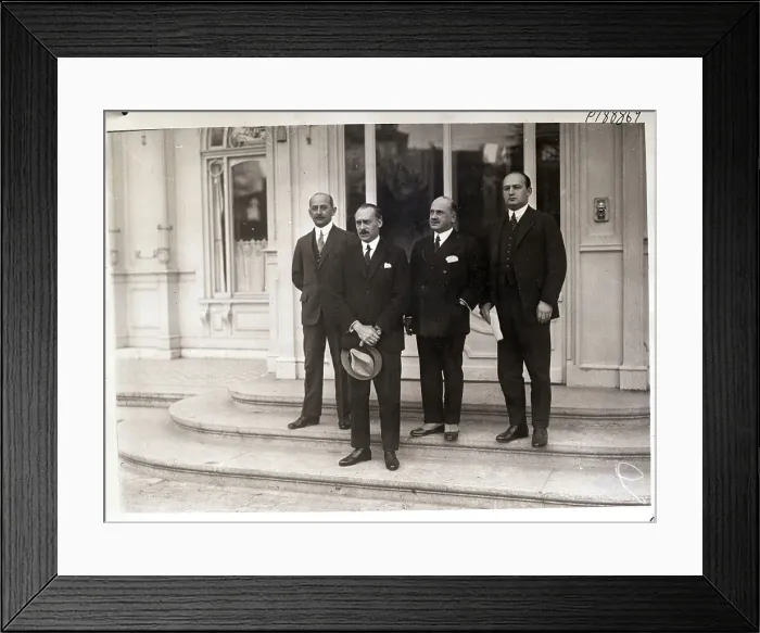 Framed Print : Romanian Delegation Framed Print : Romanian Delegation