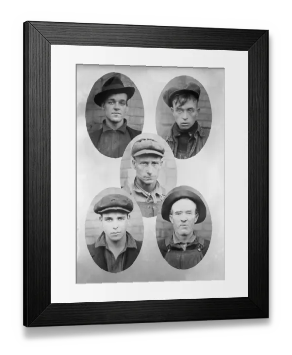 Framed Print : Train Robbery Suspects Framed Print : Train Robbery Suspects