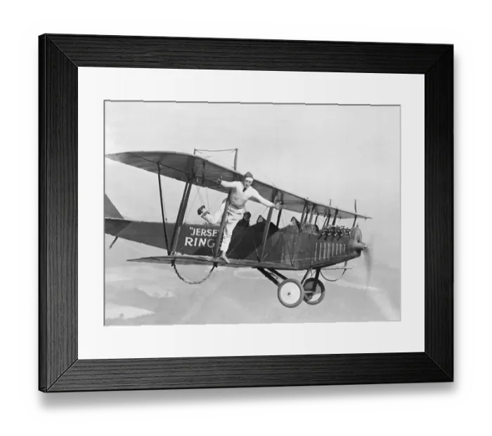 Framed Print : Air Acrobat Performing Stunt Framed Print : Air Acrobat Performing Stunt