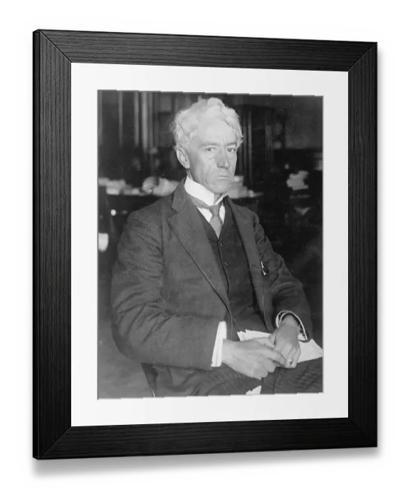 Framed Print : Judge Kenesaw Mountain Landis Seated Framed Print : Judge Kenesaw Mountain Landis Seated