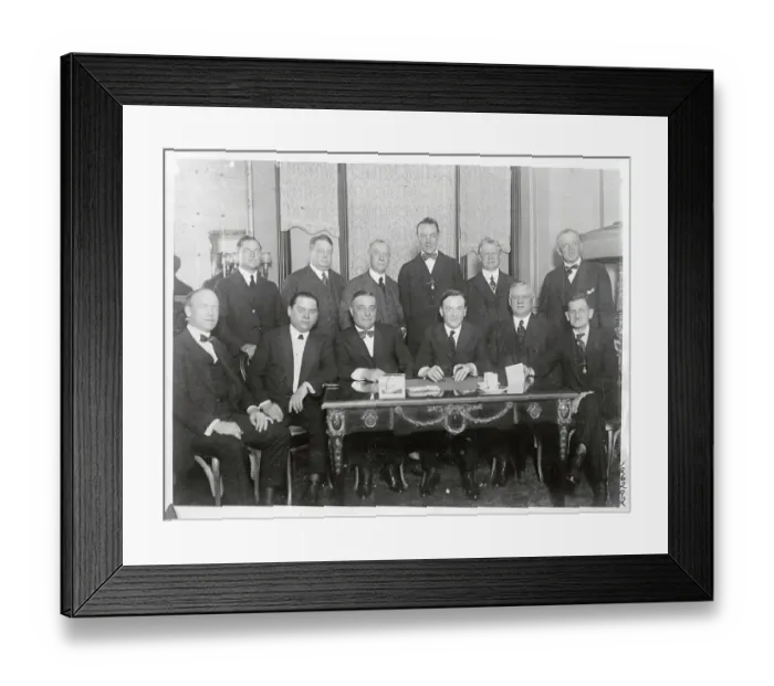Framed Print : Portrait of Persons Attending Baseball Conference Framed Print : Portrait of Persons Attending Baseball Conference
