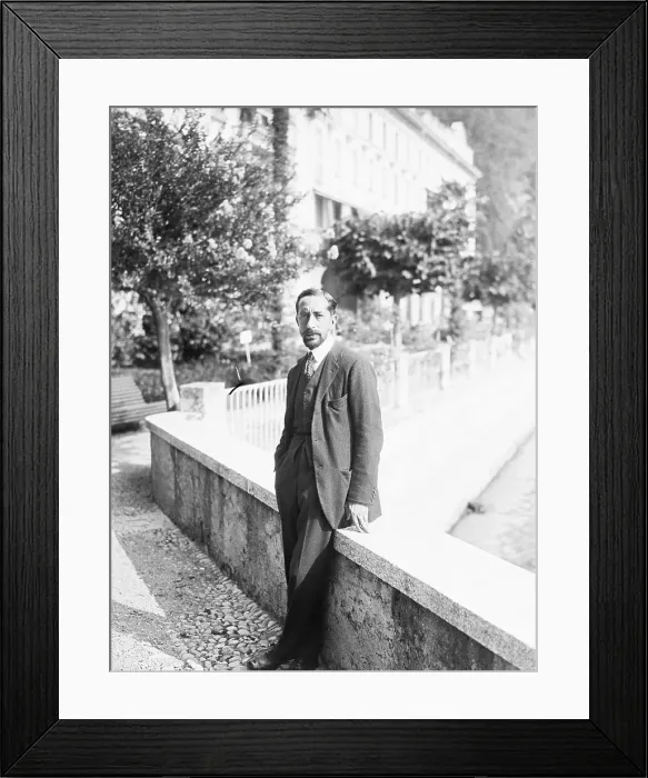 Framed Print : Arabian King Emir Feisul Living In Exile Framed Print : Arabian King Emir Feisul Living In Exile