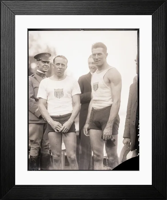 Framed Print : Kelly and Costello Olympic Athletes Framed Print : Kelly and Costello Olympic Athletes
