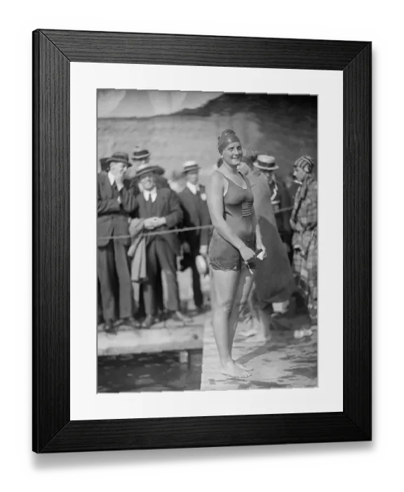 Framed Print : Ethelda Bleibtrey Framed Print : Ethelda Bleibtrey