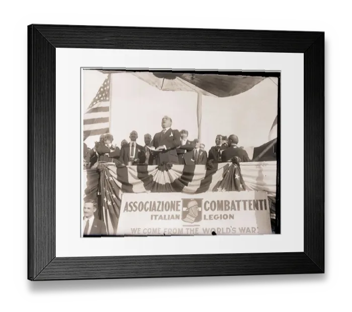 Framed Print : Enrico Caruso Sings at Celebration Framed Print : Enrico Caruso Sings at Celebration