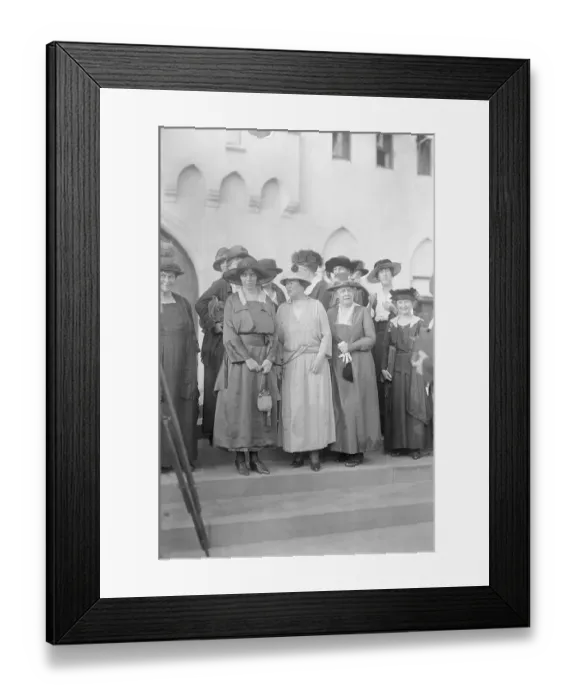 Framed Print : Political Leaders at National Women's Party Conference Framed Print : Political Leaders at National Women's Party Conference