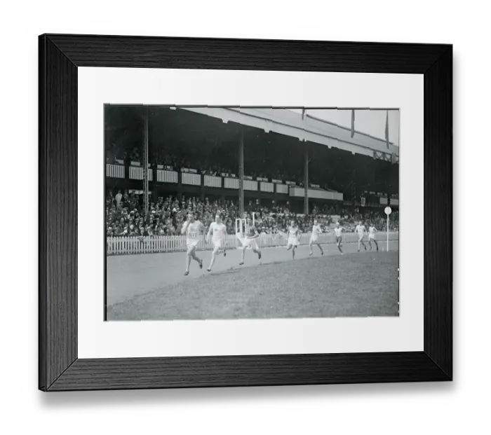 Framed Print : Olympic Runners in 1920 Framed Print : Olympic Runners in 1920