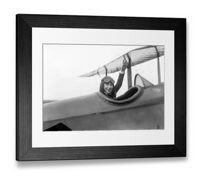 Framed Print : Laura Bromwell Waves from Cockpit