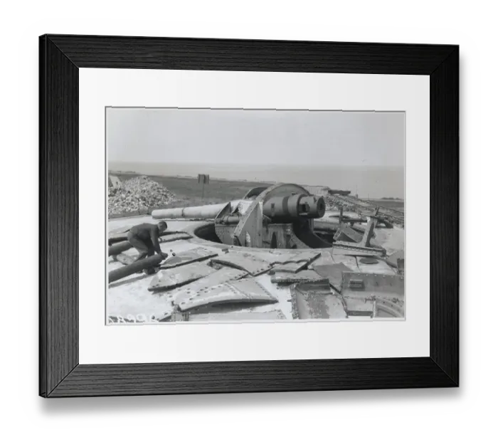 Framed Print : Dismantling of Armament Framed Print : Dismantling of Armament