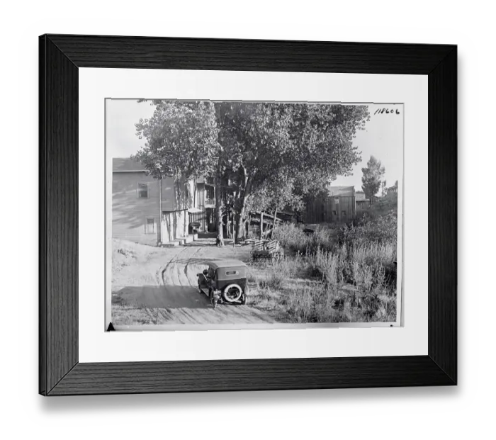 Framed Print : Japanese Community Settlement in California Framed Print : Japanese Community Settlement in California