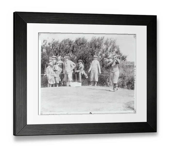 Framed Print : Bobby Jones Driving Framed Print : Bobby Jones Driving